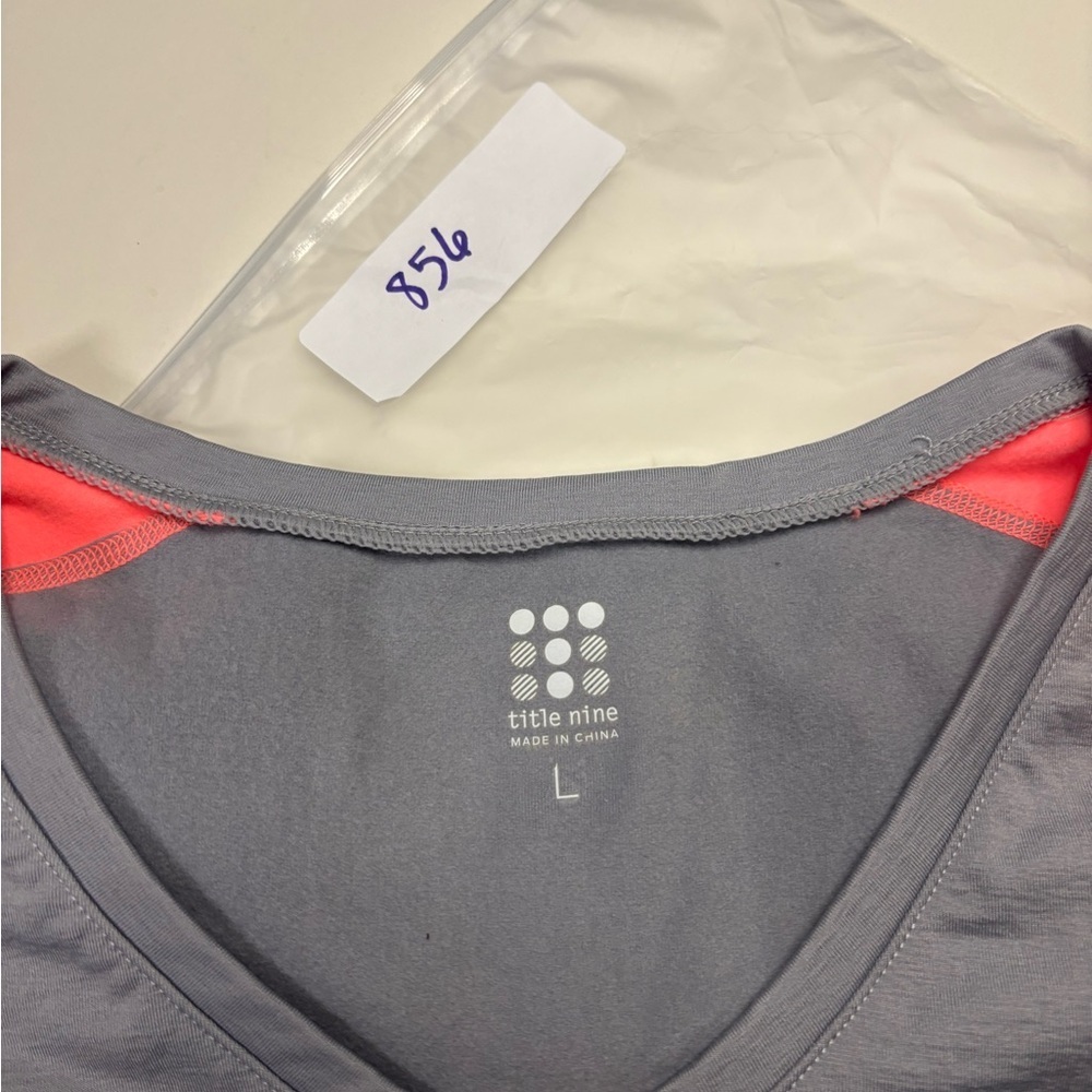 Title Nine Size Large Gidget Dress Cap Sleeve Color Block Scuba Stretch New Golf - Picture 8 of 8